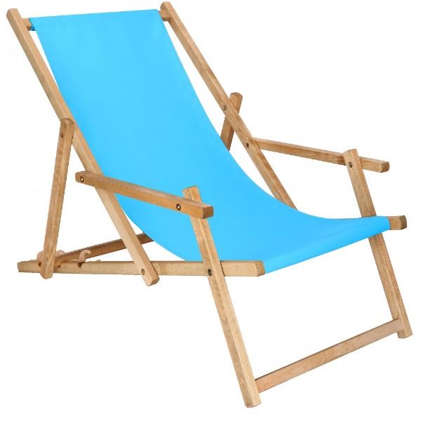 Strandstoel Blauw